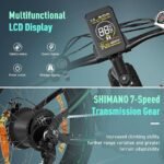 HITWAY 26" 4.0 Fat Tire Electric Bike - Image 4