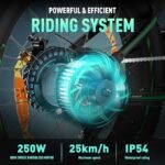 HITWAY 26" 4.0 Fat Tire Electric Bike - Image 2