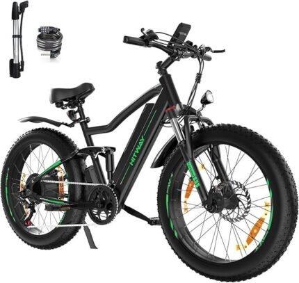 HITWAY 26" 4.0 Fat Tire Electric Bike