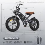 JANSNO ‎X50 Electric Bikes - Image 3