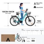 ACCOLMILE ANTELOPE 1S STEP-THRU ELECTRIC BIKE - Image 6