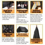 Bicycle Bike Cover For 2 3 bikes Rain Waterproof Dust Snow Sun UV Protector Cover Case For MTB BMX Mountain Hybrid Beach Cruiser - Image 6