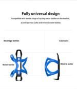 Bicycle Bottle Cage Road Mountain Bike Gourd Holder Riding Water Cup Holder Multi-functional Left Right Side Pull Bottle Cage - Image 12