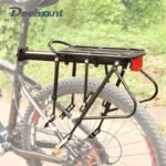 Deemount Heavy Duty Bicycle Luggage Carrier Rear Cargo Rack Stand 24-29'' Bike Trunk 100 KGS Load Fit 4.0 ‘’ Fat Bike Tire - Image 5