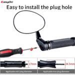 Easy Do Bicycle Handlebar Rear View Mirror 360 Rotate - Image 5