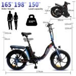 FAFREES F20 Folding Electric Bike - Image 23