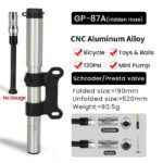 Giyo Portable Bicycle Pump - Image 7