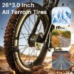 GUNAI GN68 2000W Dual Motor Electric Bike - US - Image 12