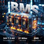 iScooter i12 Electric Scooter With Seat & Carry Basket - Image 12