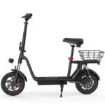 iScooter i12 Electric Scooter With Seat & Carry Basket - Image 2
