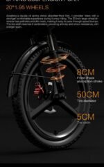 Lankeleisi G660 Folding Electric Bike - Image 10