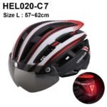 NEWBOLER Cycling Helmet Man Women LED Light Helmet Road Mountain Bike Helmet Lens For Riding Bicycle Sports Skateboard Scooter - Image 11