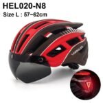 NEWBOLER Cycling Helmet Man Women LED Light Helmet Road Mountain Bike Helmet Lens For Riding Bicycle Sports Skateboard Scooter - Image 17
