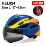 NEWBOLER Cycling Helmet Man Women LED Light Helmet Road Mountain Bike Helmet Lens For Riding Bicycle Sports Skateboard Scooter - Image 2