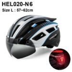 NEWBOLER Cycling Helmet Man Women LED Light Helmet Road Mountain Bike Helmet Lens For Riding Bicycle Sports Skateboard Scooter - Image 24
