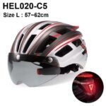 NEWBOLER Cycling Helmet Man Women LED Light Helmet Road Mountain Bike Helmet Lens For Riding Bicycle Sports Skateboard Scooter - Image 26