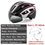 NEWBOLER Cycling Helmet Man Women LED Light Helmet Road Mountain Bike Helmet Lens For Riding Bicycle Sports Skateboard Scooter - Image 30