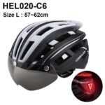 NEWBOLER Cycling Helmet Man Women LED Light Helmet Road Mountain Bike Helmet Lens For Riding Bicycle Sports Skateboard Scooter - Image 4