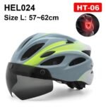 NEWBOLER Cycling Helmet Man Women LED Light Helmet Road Mountain Bike Helmet Lens For Riding Bicycle Sports Skateboard Scooter - Image 9