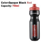 ROCKBROS 750ml Bicycle Water Bottle Food Grade Sports Fitness Running Riding Camping Hiking Kettle Leak-proof Bike Bottle Cage - Image 11