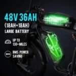 Samebike M20-III Electric Bike - Image 4