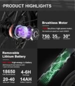 SAMEBIKE RS-A01 Electric Bike - Image 9