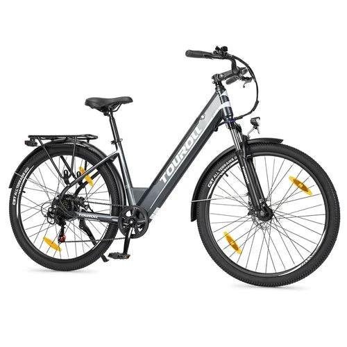 touroll-j1-step-thru-trekking-electric-bike-uk-pogo-cycles-1.jpg Touroll J1 Step Thru Trekking Electric Bike - Image 1