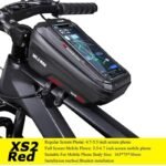 WILD MAN Bicycle Bag 5.5-6.6 Inch Phone Bag Waterproof Front Frame Bag Sensitive Touch Screen MTB Bag Road Bike Accessories - Image 12