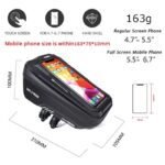 WILD MAN Bicycle Bag 5.5-6.6 Inch Phone Bag Waterproof Front Frame Bag Sensitive Touch Screen MTB Bag Road Bike Accessories - Image 14