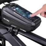 WILD MAN Bicycle Bag 5.5-6.6 Inch Phone Bag Waterproof Front Frame Bag Sensitive Touch Screen MTB Bag Road Bike Accessories - Image 19