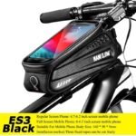 WILD MAN Bicycle Bag 5.5-6.6 Inch Phone Bag Waterproof Front Frame Bag Sensitive Touch Screen MTB Bag Road Bike Accessories - Image 3