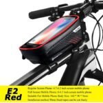 WILD MAN Bicycle Bag 5.5-6.6 Inch Phone Bag Waterproof Front Frame Bag Sensitive Touch Screen MTB Bag Road Bike Accessories - Image 6