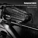 WILD MAN X2 Bicycle Bag EVA Hard Shell Waterproof Touch Screen High Capacity Road Bike Mountain Bike Anti-vibration Cycling - Image 5